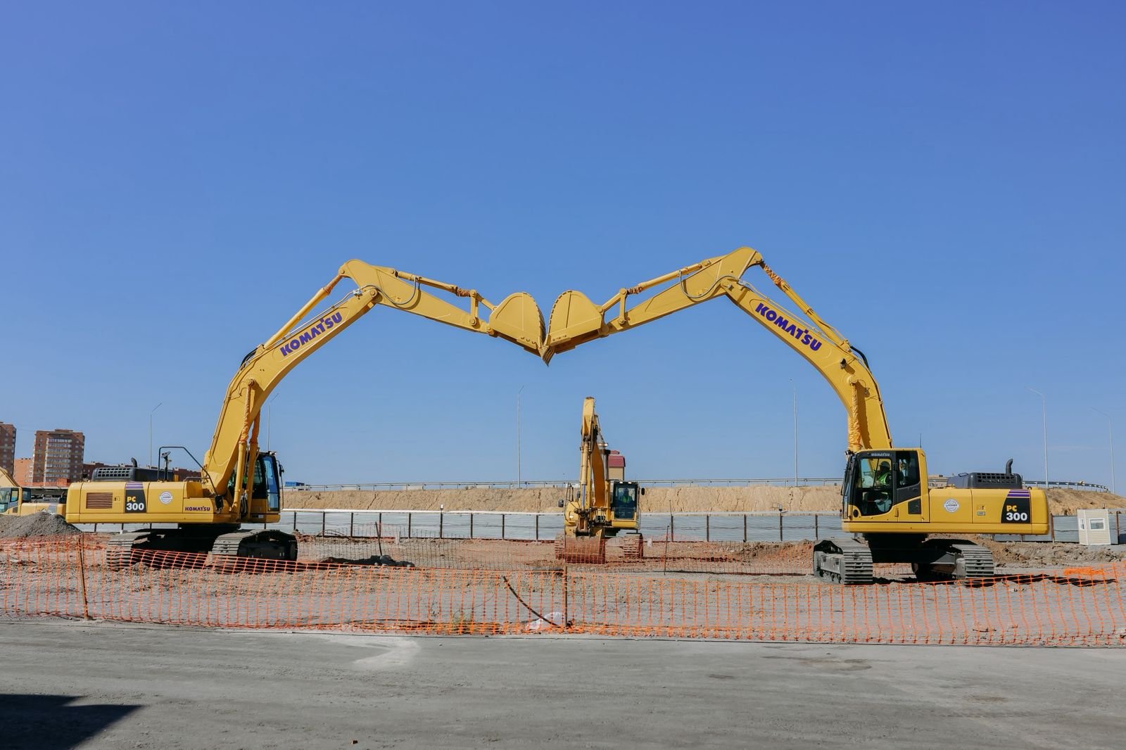 Orbis Construction построит крупнейший сервисный центр Komatsu в Центральной Азии